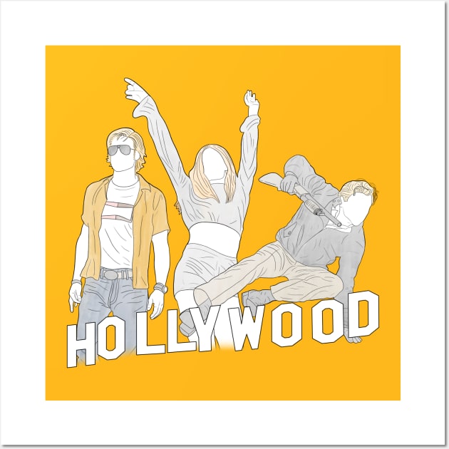 Hollywood Fable Wall Art by IchnyTee